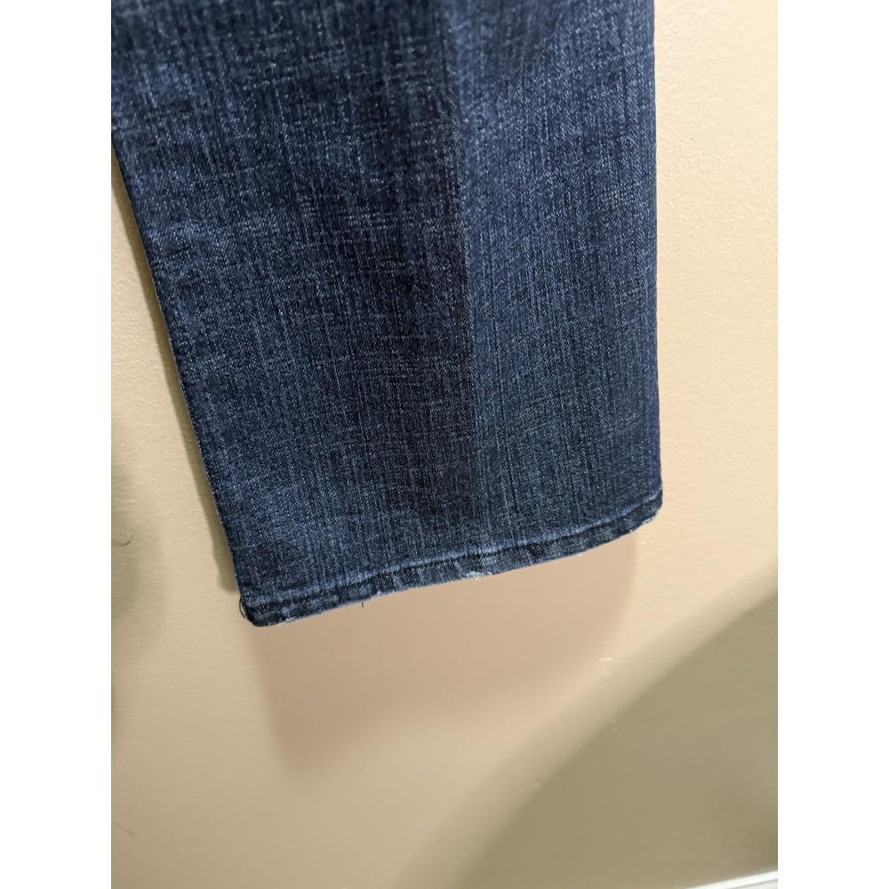 Ooh La La Bootcut Boogie Jeans Women's 14 Blue Bootcut Denim Embroidered 32L - Picture 4 of 11